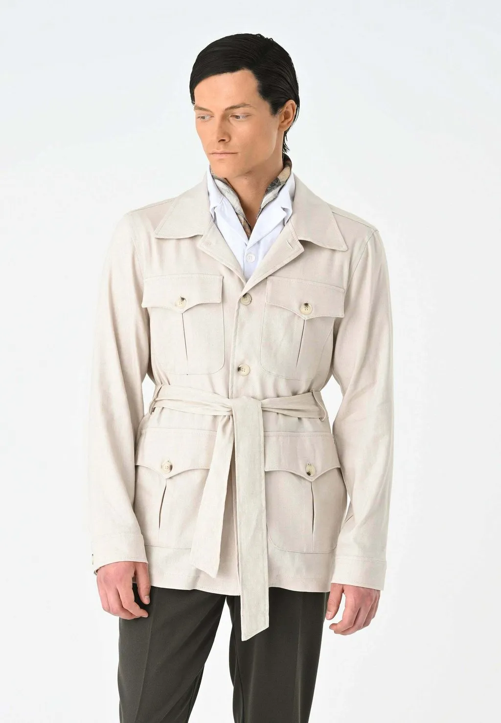 Antioch trench coat, beige