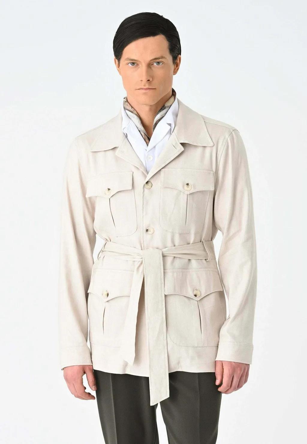 Antioch trench coat, beige