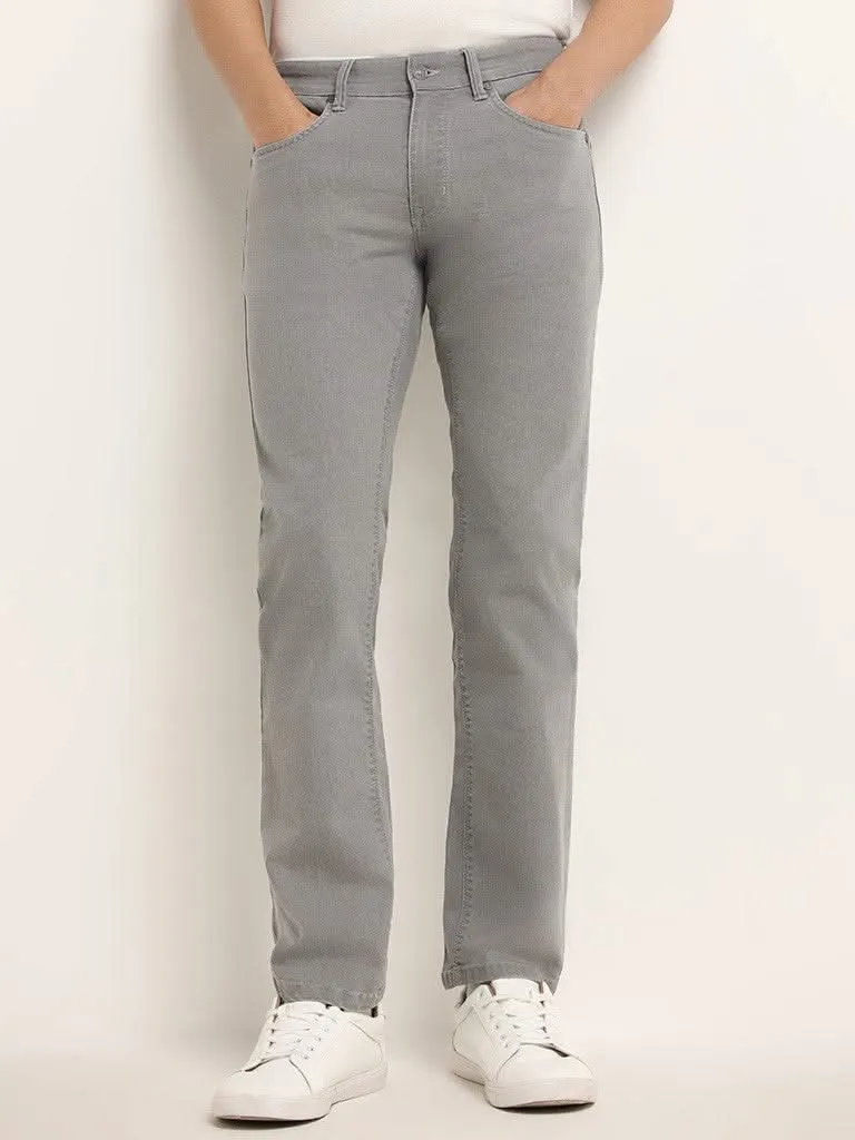 Ascot Grey Relaxed - Fit Mid - Rise Jeans