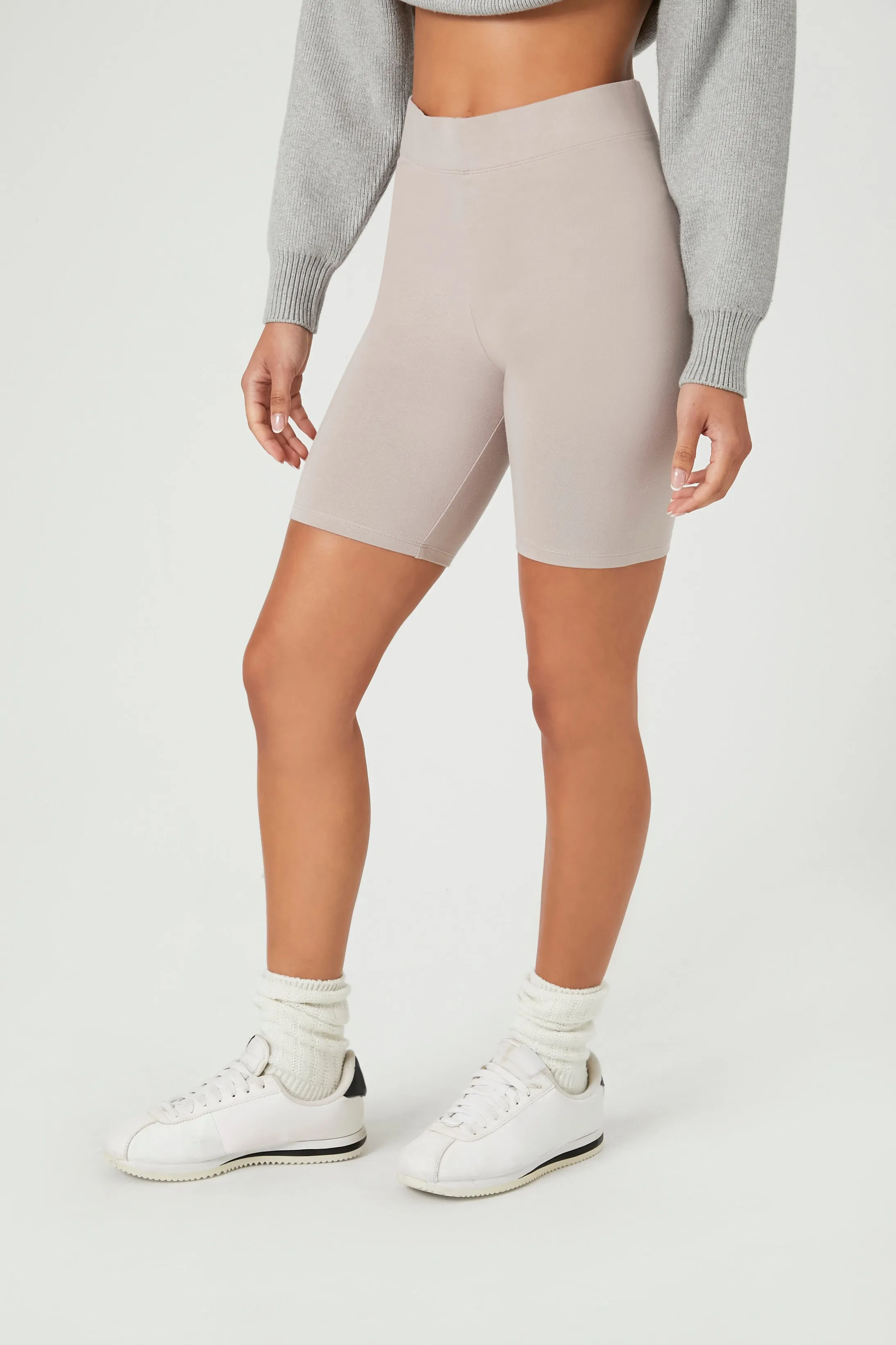 Basic High-Rise Biker Shorts