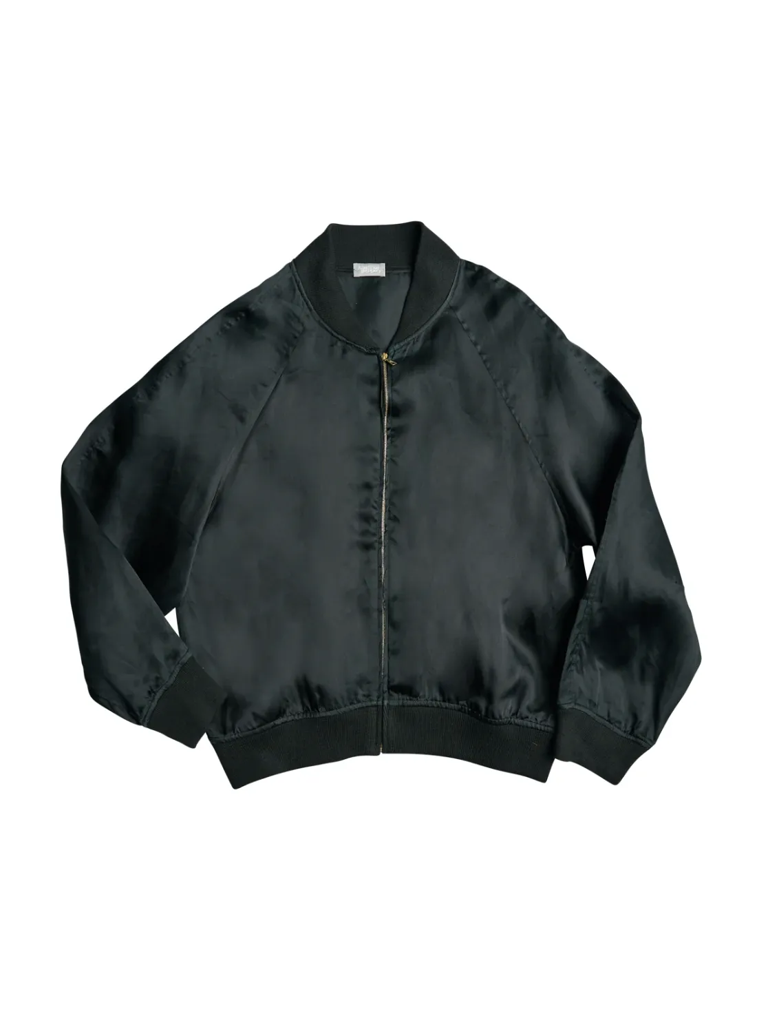 Bette Organza Bomber Jacket - Black