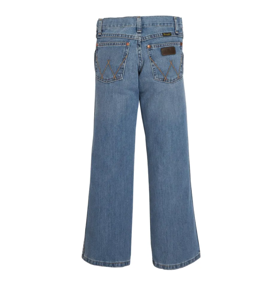 BRT20OW - Wrangler Boy's Retro® Boot Cut Jean - Slim