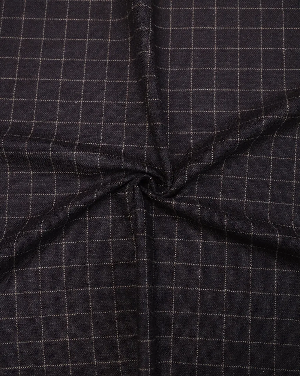 CHECKS WOOLEN TWEED FABRIC (WIDTH 54 INCHES)