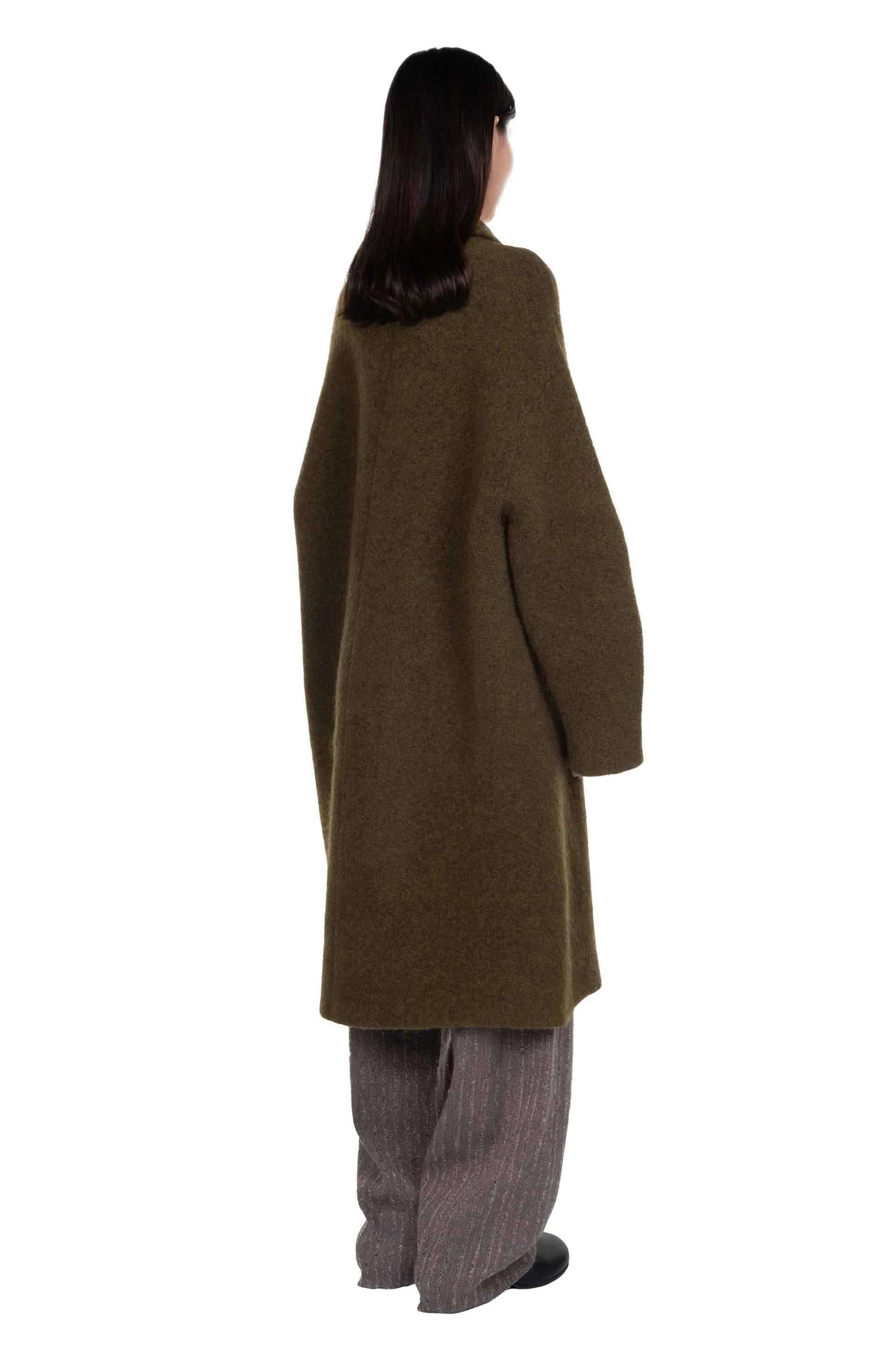 Optimized Olive Coat with Enhanced Features