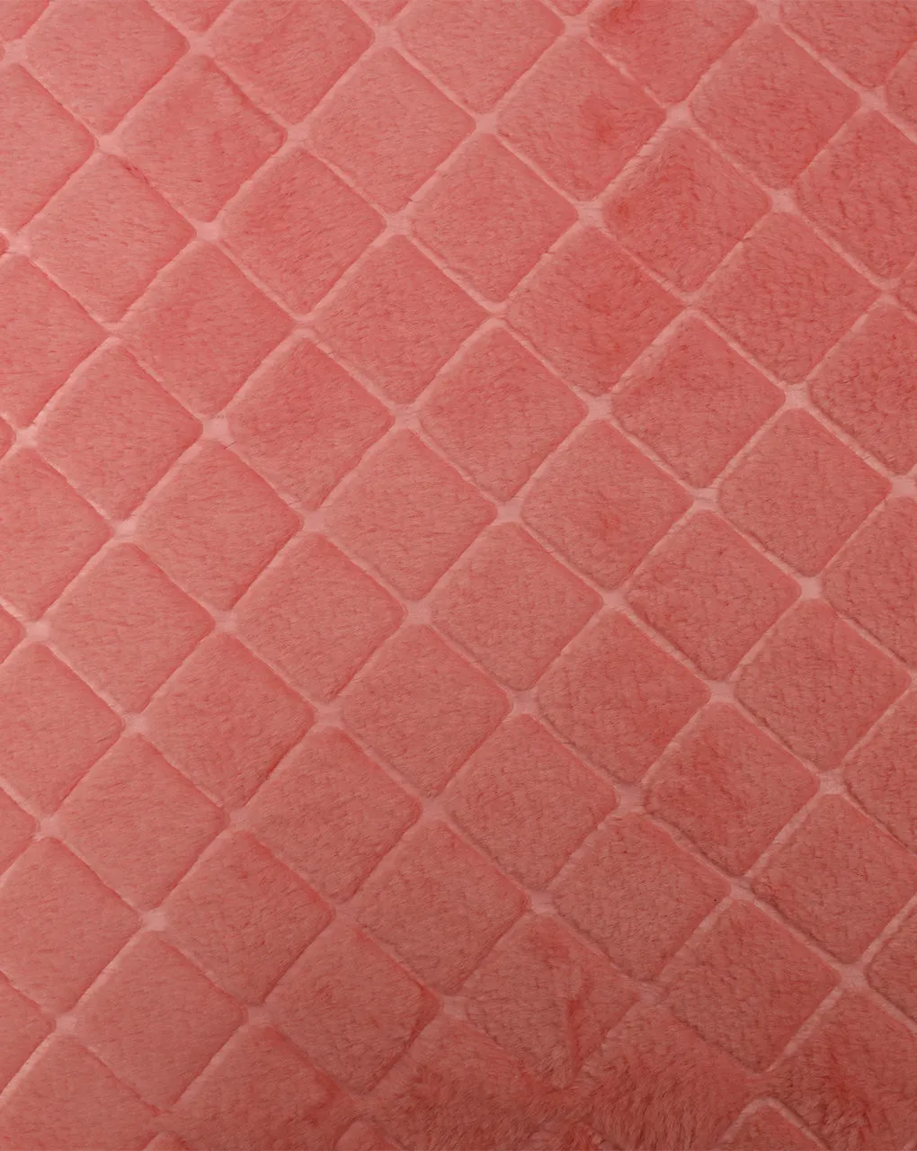 CORAL ARTIFICIAL FUR FABRIC