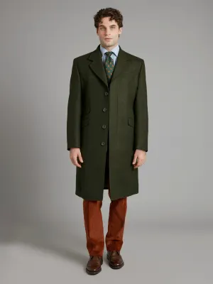 Covert Coat - Green Loden