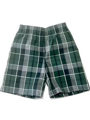 EW Pull On Shorts Plaid 75