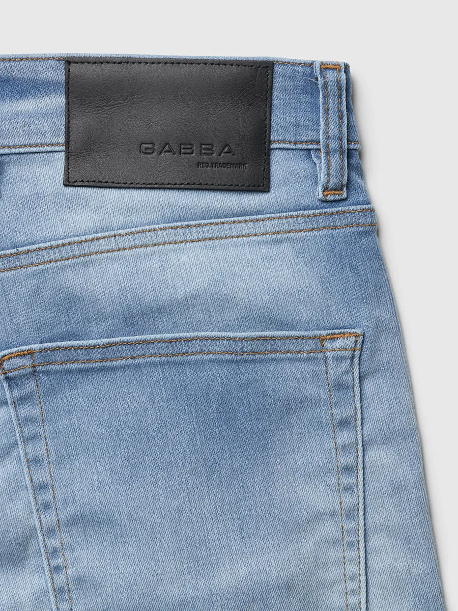 GABBA Tan Stitch Jean