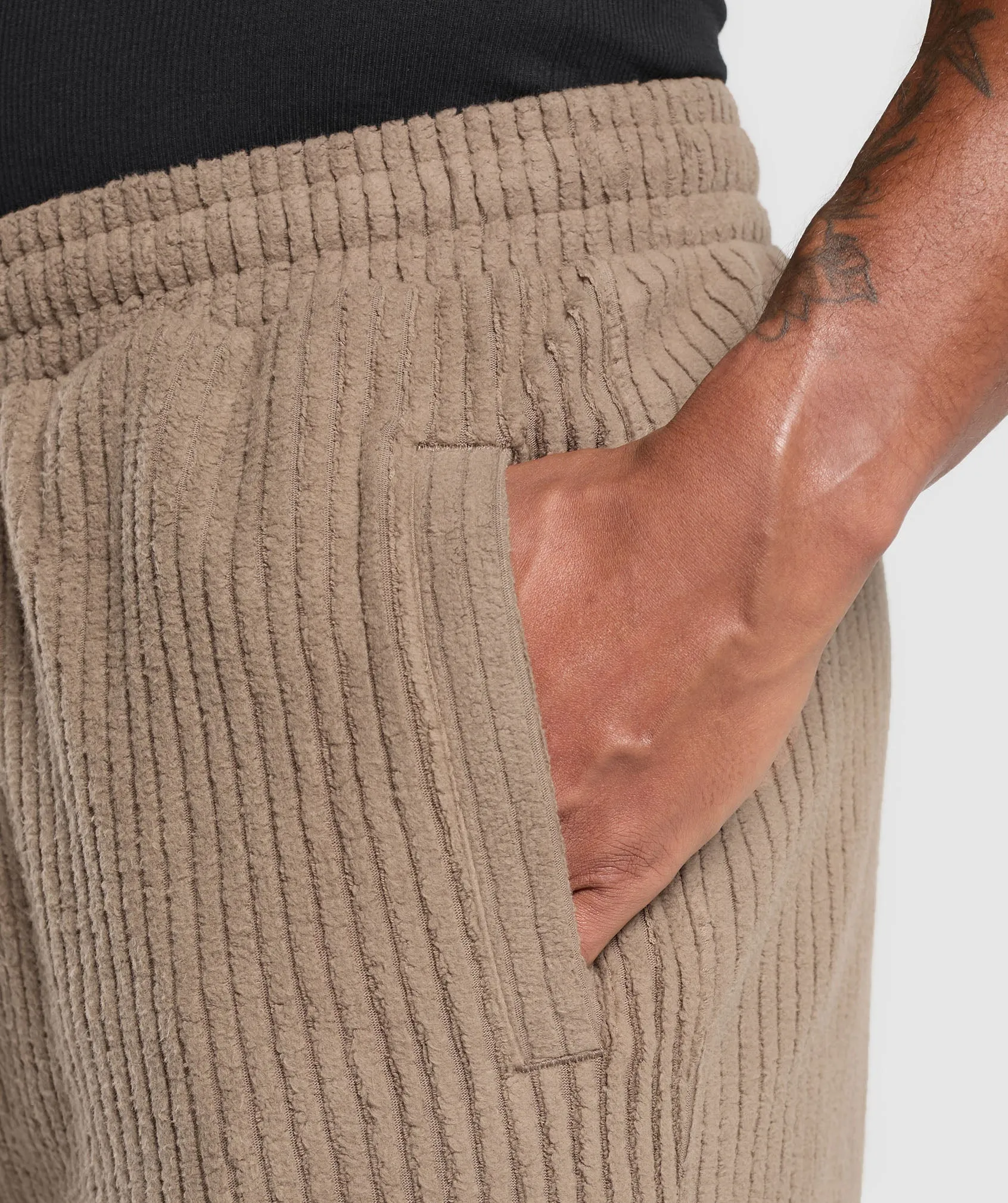 Soul Brown Gymshark Corduroy Pants for Active Lifestyle