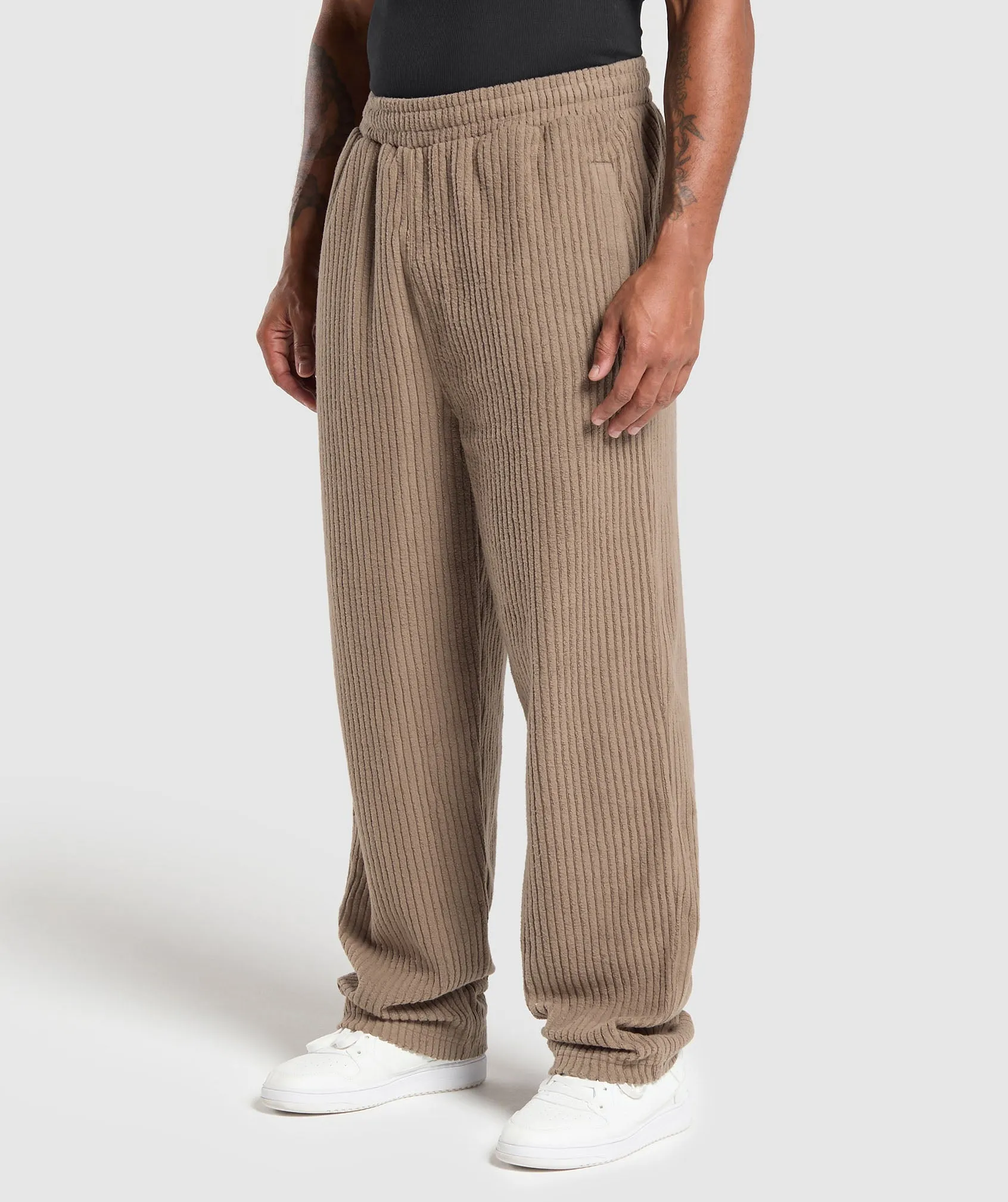 Soul Brown Gymshark Corduroy Pants for Active Lifestyle