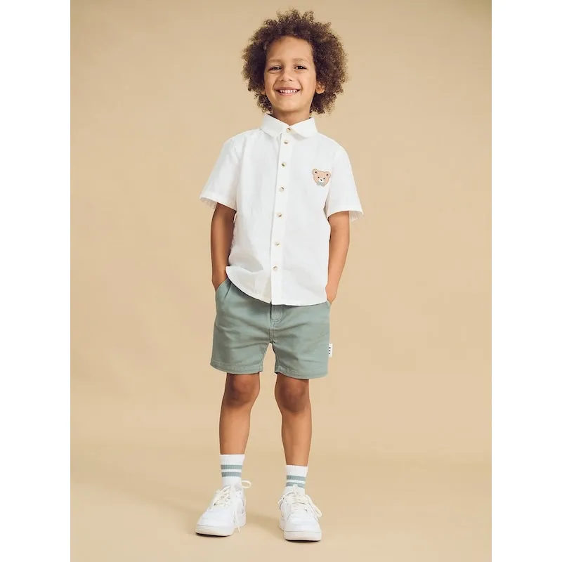 Huxbaby Chino Short Sage