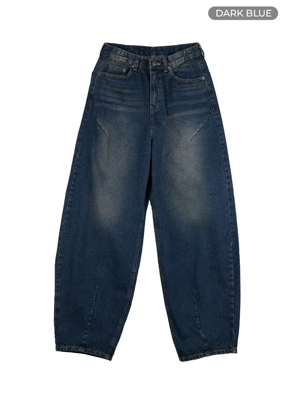 Kaia Chic High-Waisted Denim Pants IS427