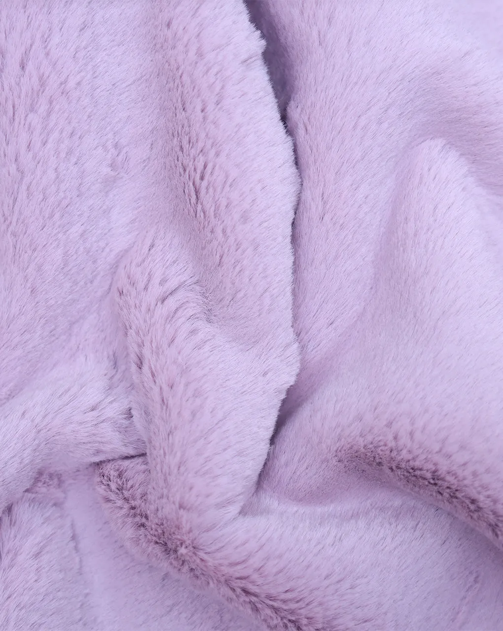 LAVENDER ARTIFICIAL FUR FABRIC