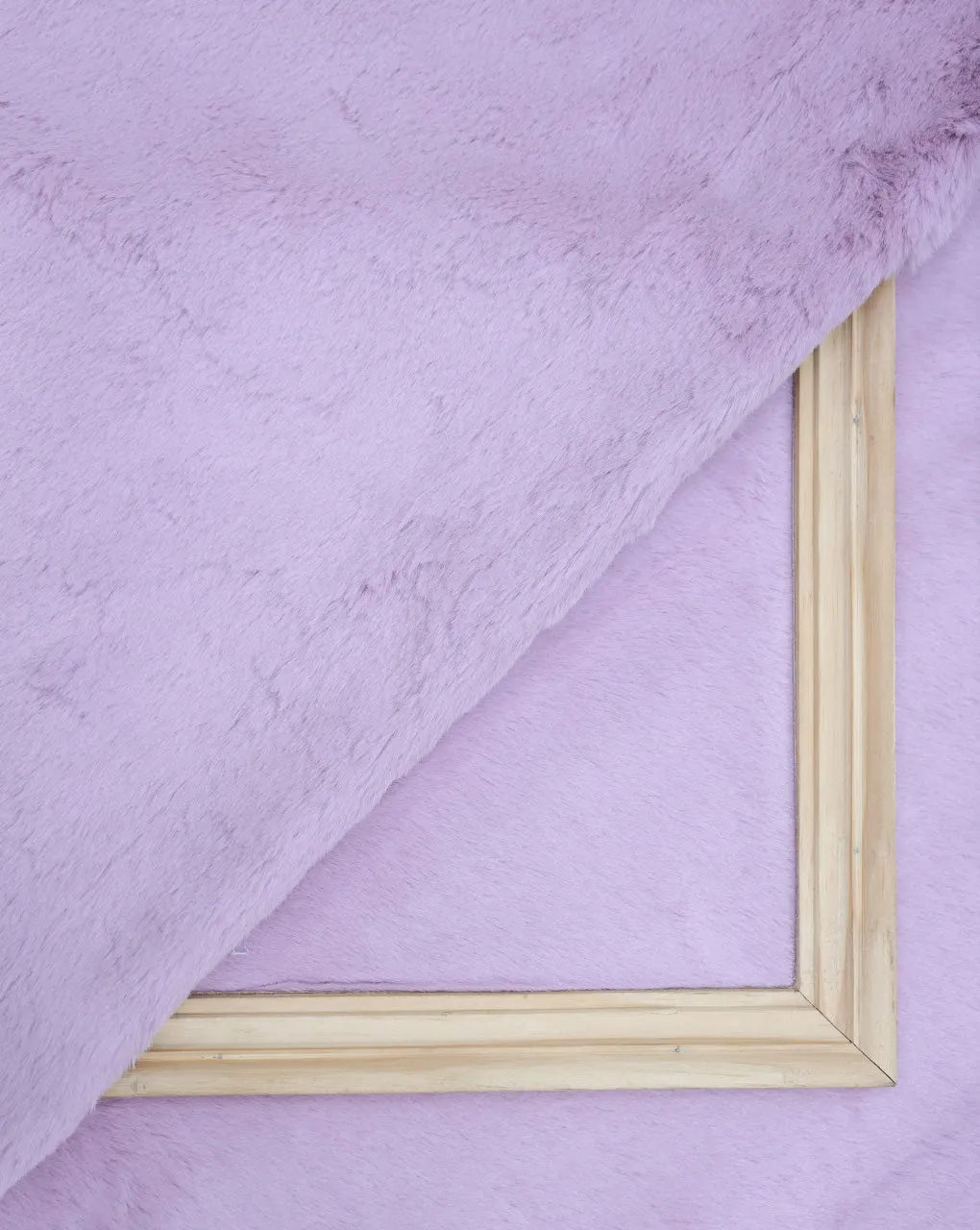 LAVENDER ARTIFICIAL FUR FABRIC