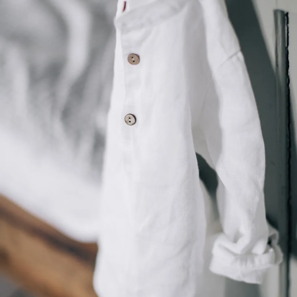 Linen shirt WHITE