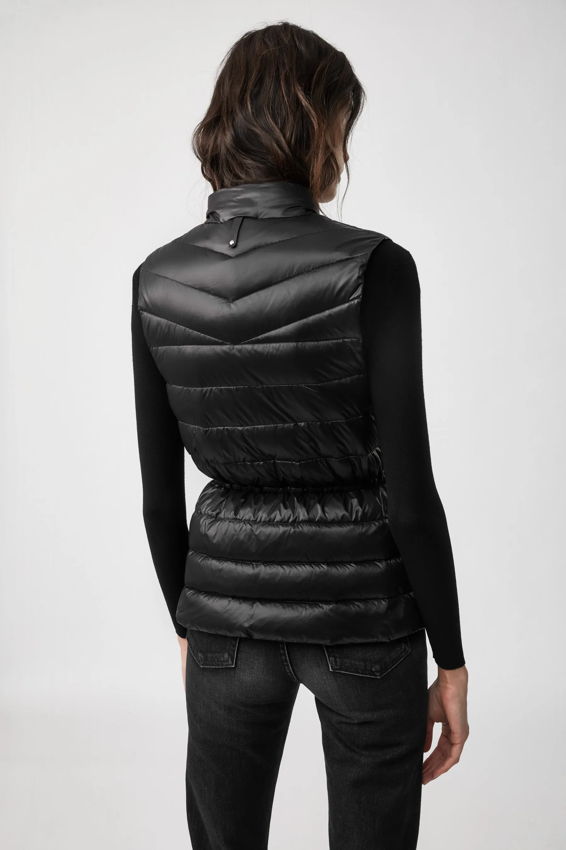 MACKAGE - Izzy Vest in Black