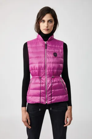 MACKAGE Izzy Stylish Vest in Vibrant Magenta