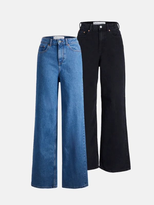 Performance Wide Jeans - Package Deal (2 pcs.)