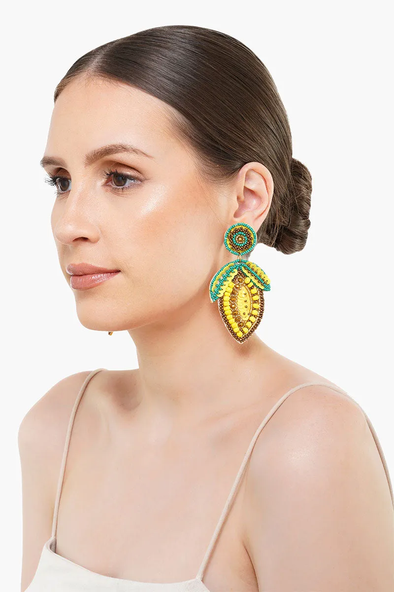 Positano Lemon Earrings