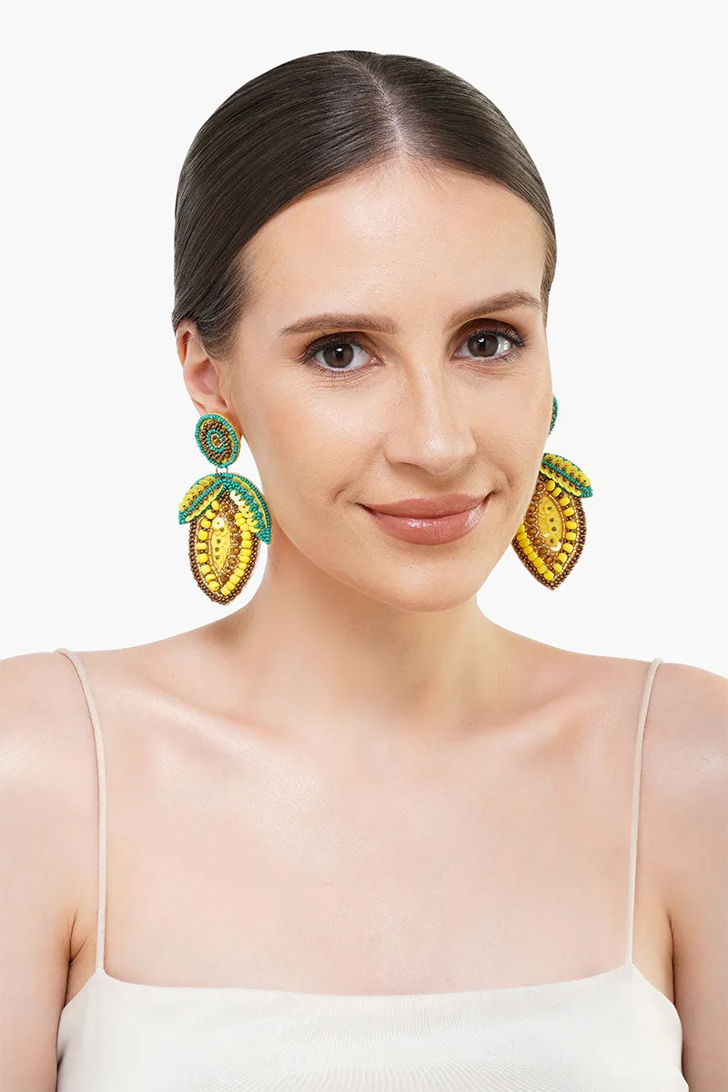 Positano Lemon Earrings