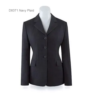 Rj Classics Ladies Show Jacket - Navy Blue Plaid