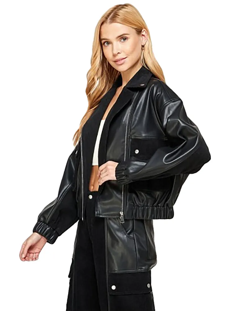 Signature 8 Women's Hybrid Biker Jacket