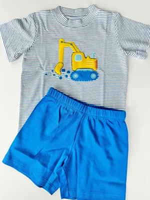 Squiggles - Tee   Short Set - Tonka Scoop