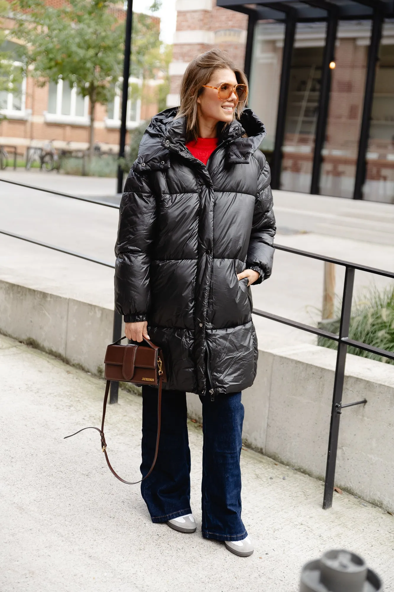 Tiffany puffer coat black