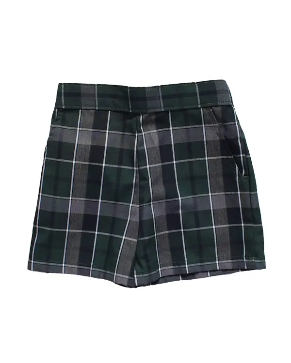 U Pull-On Shorts Plaid 75 (discontinuing)