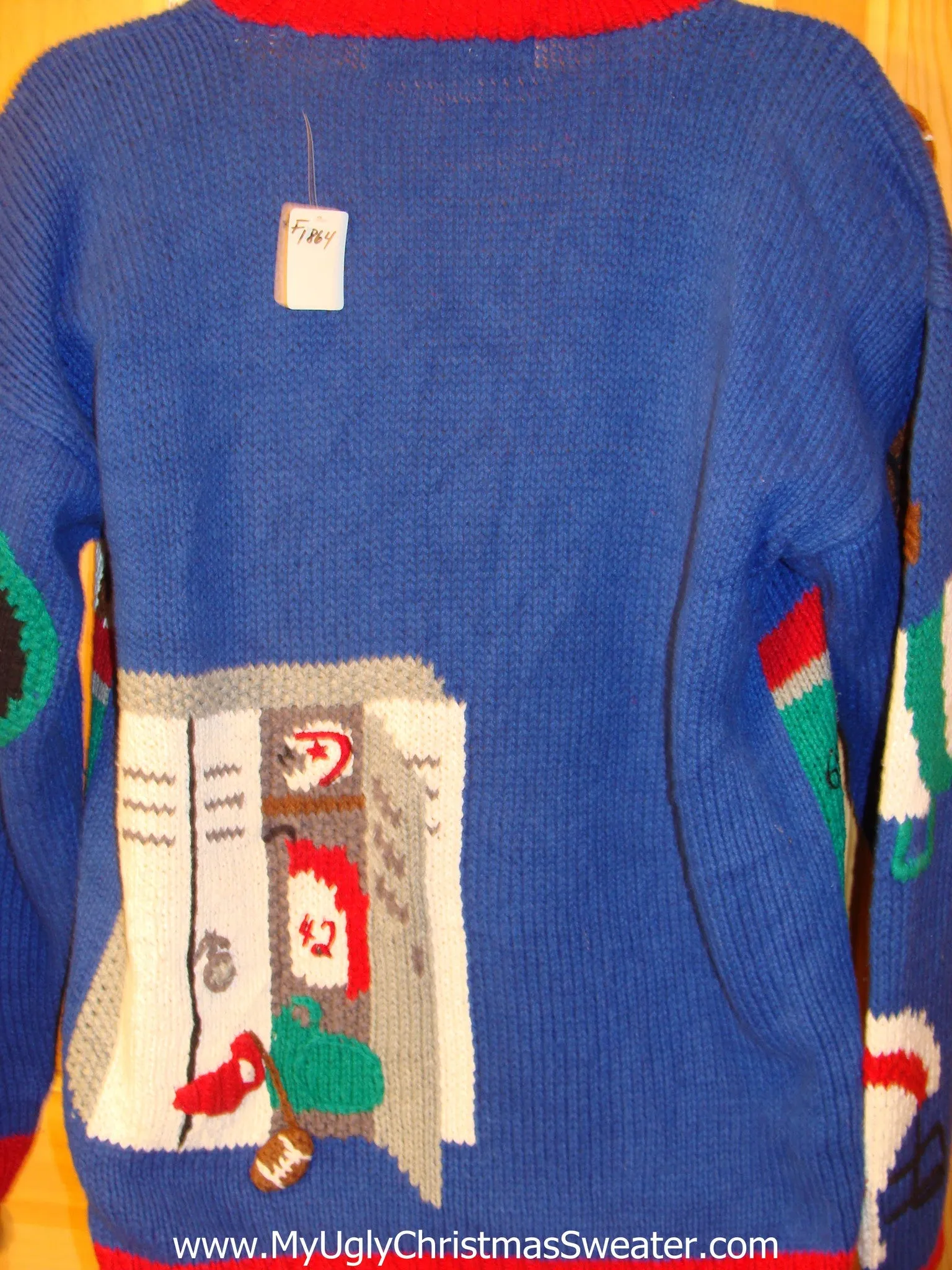 Ugly Football Sweater with Two Sided Design