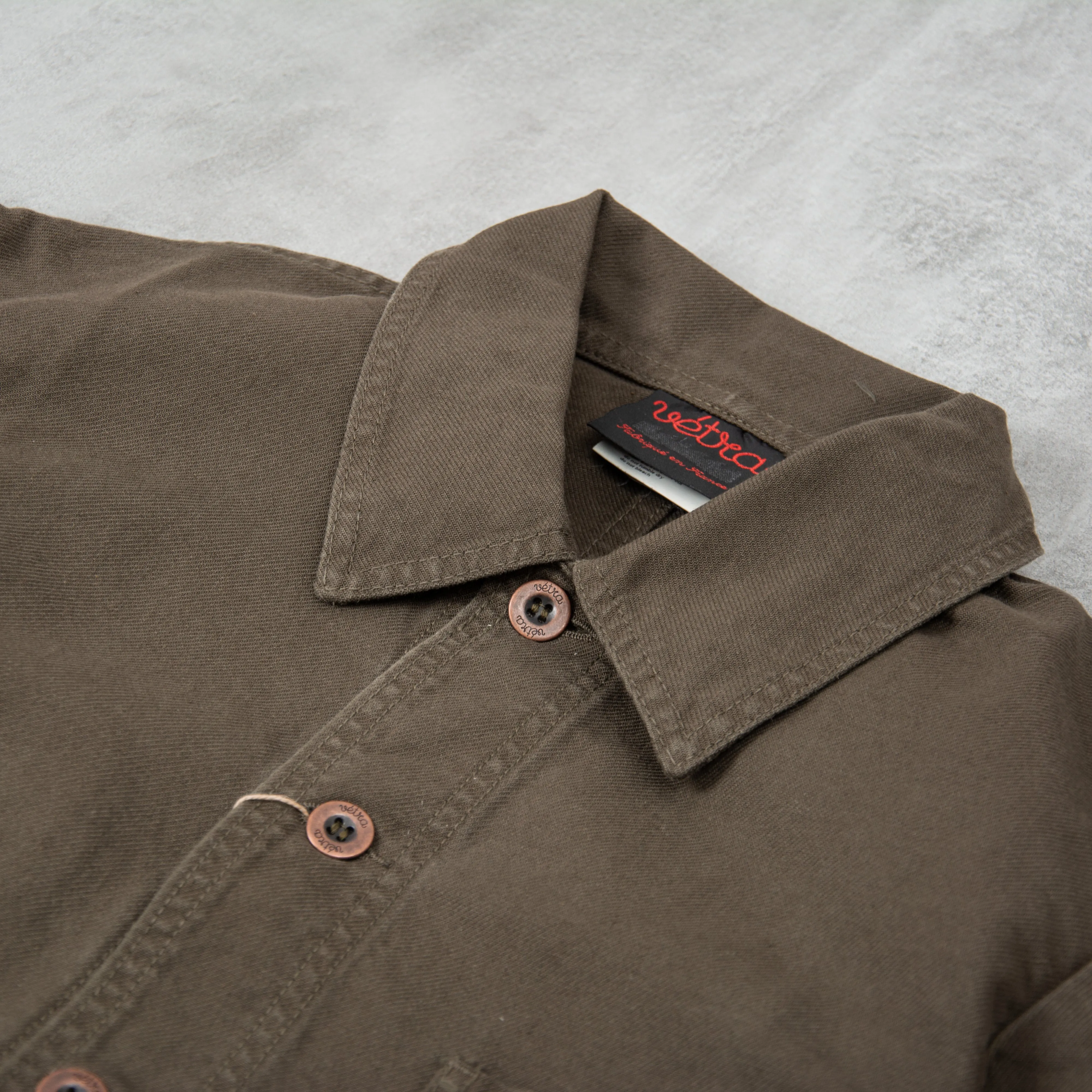 Vetra Twill Workwear Jacket Style 5c - Olive