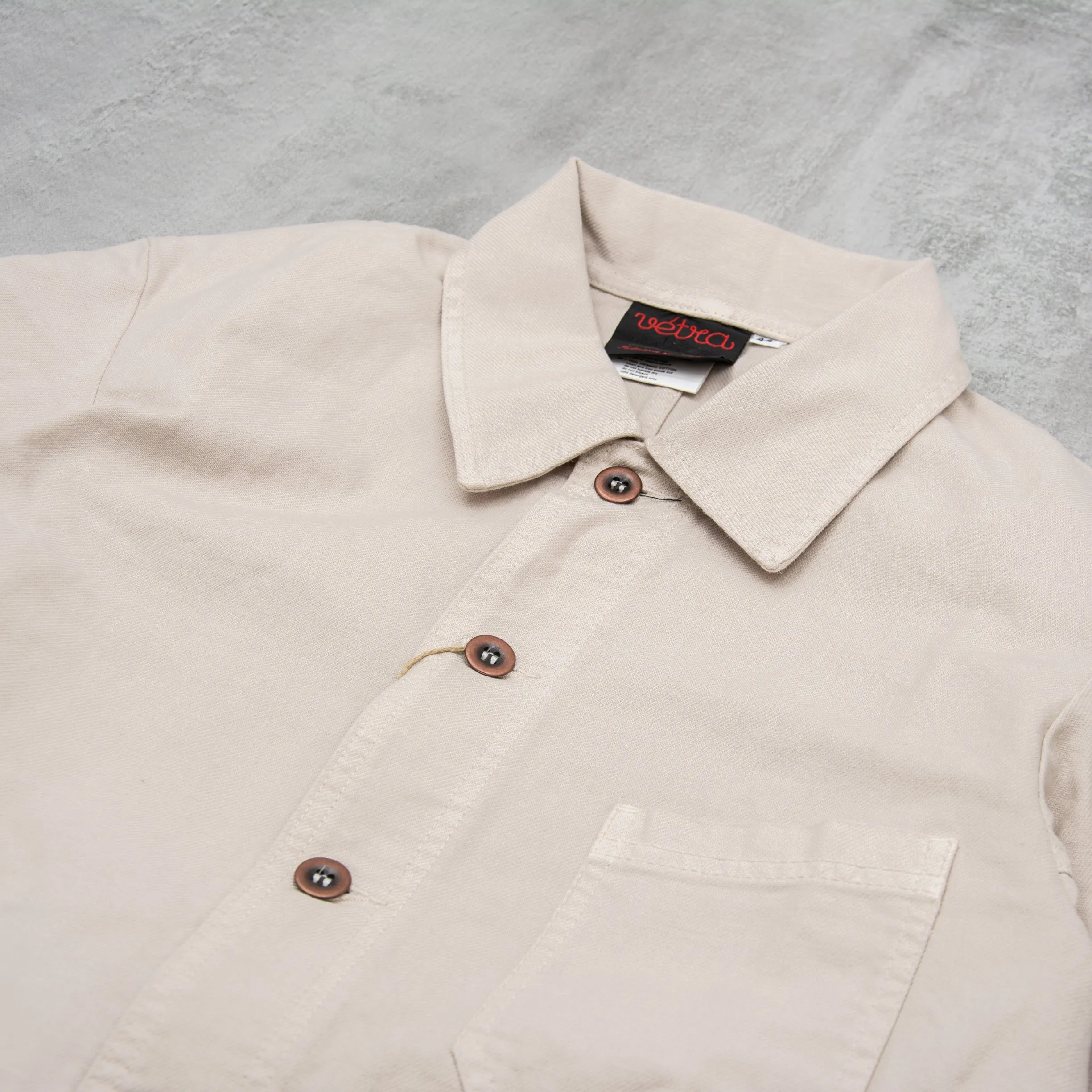 Vetra Twill Workwear Jacket Style 5c - Pearl