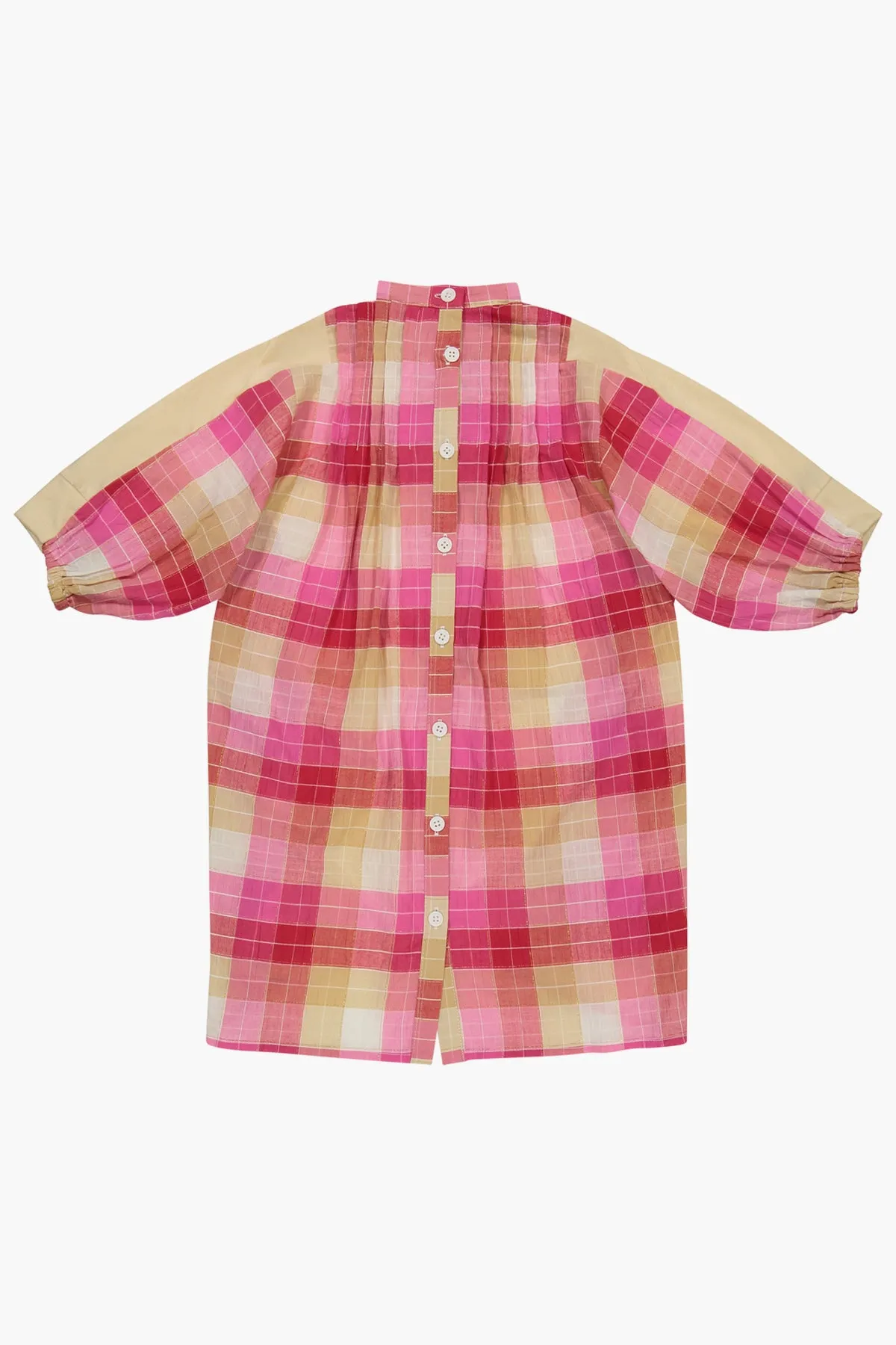 Vierra Rose Majorie Girls Dress - Pink Plaid