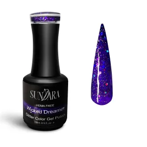 Wicked Dreamer- Classic Glitter Gel Polish