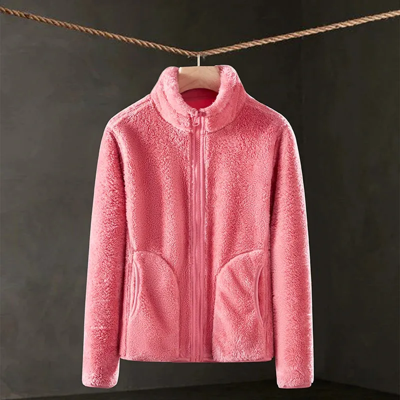 Women's Outdoor Double-Sided Warm Coat.