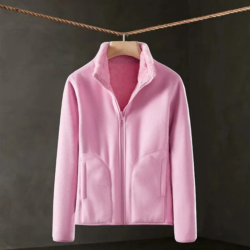 Women's Outdoor Double-Sided Warm Coat.